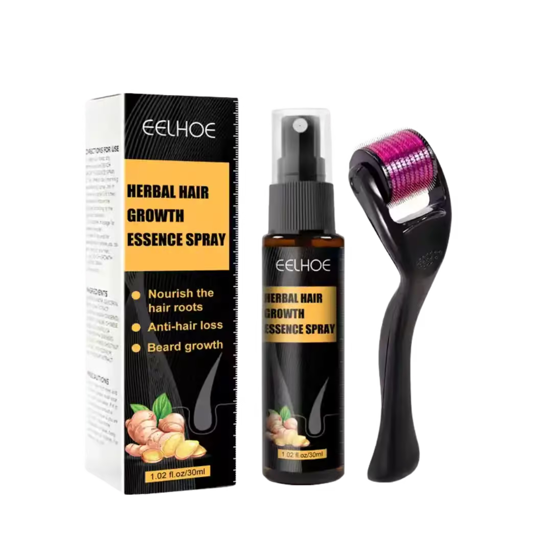Herbal Hair Regrowth Spray + Roller