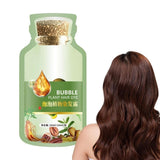 Ginseng bubble hair dye